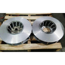 Fans de aluminio / impulsor / cuchillas de fundición para el soplador